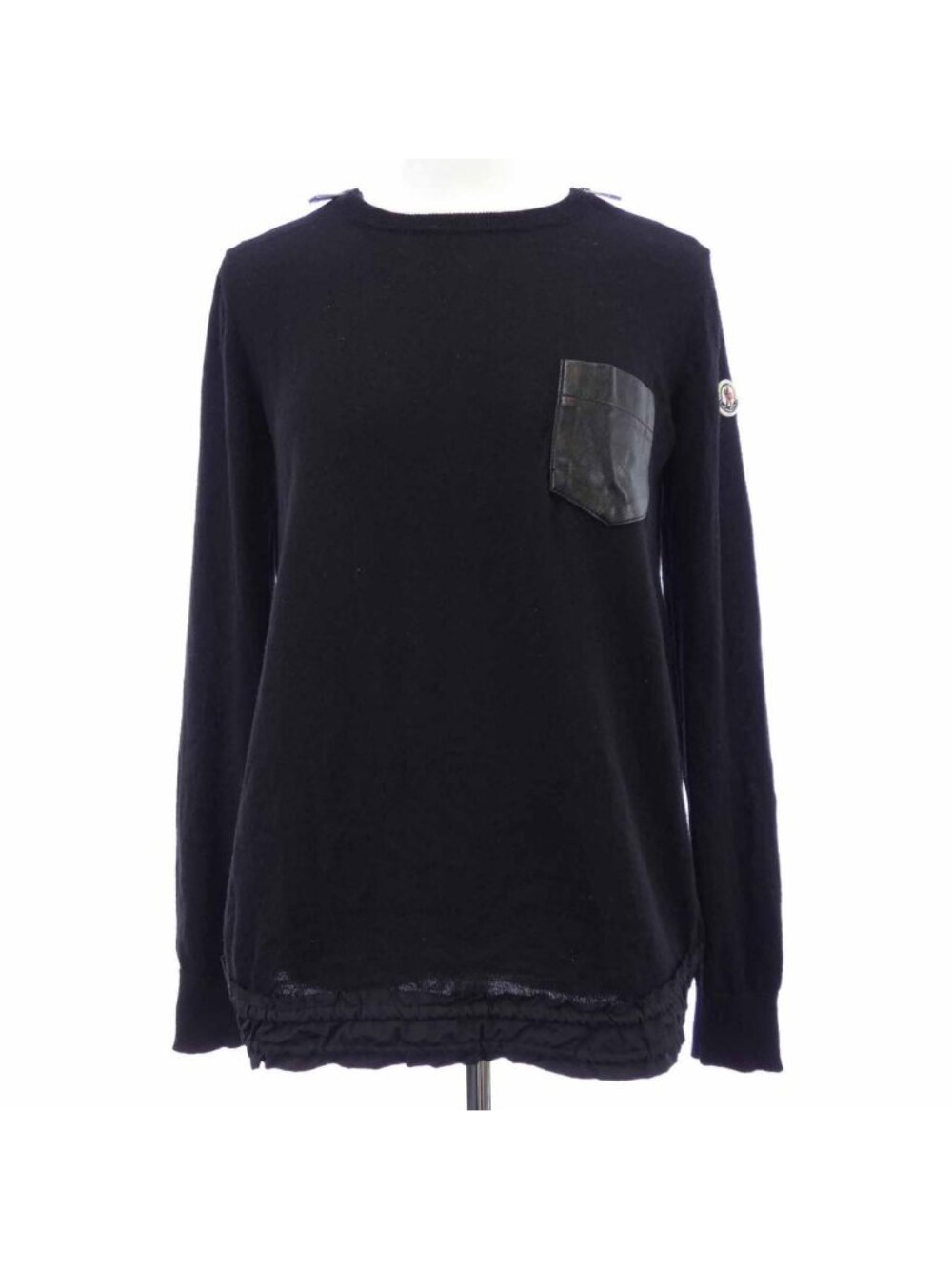 Moncler Knit Sweater Black